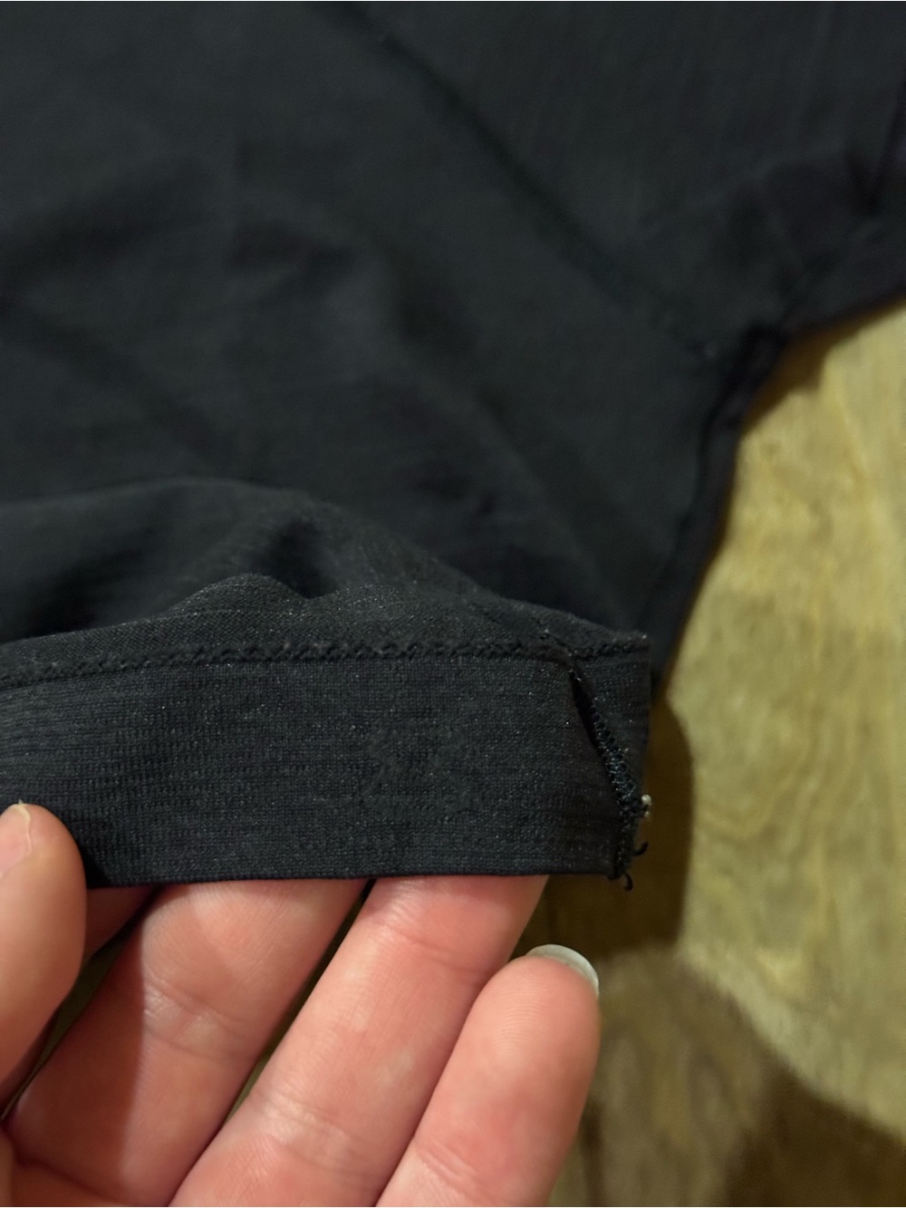 Lululemon Swiftly Tech Cropped Short Sleeve Shirt 2.0 Black Size 8 - Picture 2 of 4